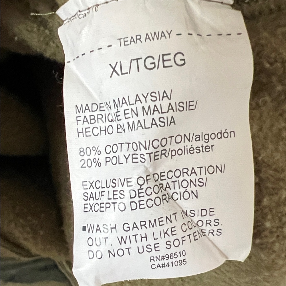 Under Armour Project Rock USA Camo Loose Fit Pullover Sweatshirt Women’s XL - Picture 10 of 11